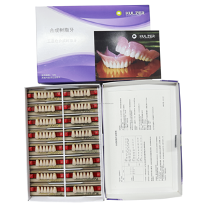 Dientes de Resina Acrílica Dental de Tres Capas para Dentaduras Postizas, Dientes Acrílicos de Resina Sintética, Prótesis Dental - Product Image 4