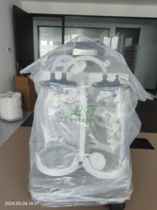 LTSU14 <span class=keywords><strong>Machine</strong></span> d'aspiration électrique mobile à double bouteille pour succion de sang de pus et de mucus. - Product Image 6
