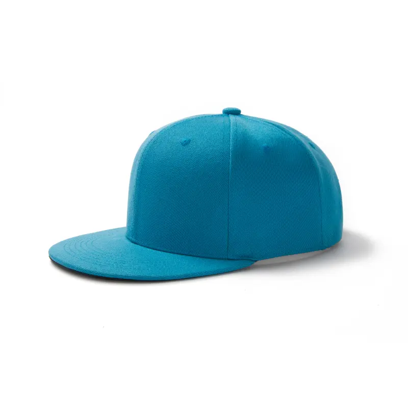 قبعة عالية الجودة مخصصة 6 لوحات رياضية خارجية قبعة سناباك هيب هوب قبعة سناباك مع شعار تطريز