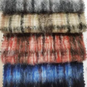 HOT SALE WOOL PLAID CHECK woolen fabrics wholesale