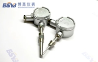 3 Wire PT100 Armored Resistance Thermometer -50℃-300℃ High Accuracy Quick Response