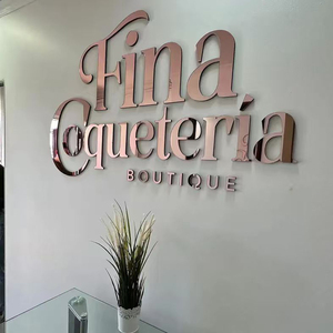 Factory Wholesale <b>Led</b> Lighted Sign Business Metal Illuminated <b>Letters</b> Signs Outdoor Advertising Business Logo - Product Image 4