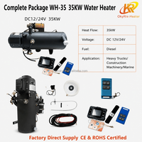 OkyRie WH-35 35KW Auto-Standheizung 12V 24V 4G GSM APP-Steuerung Motorvorwärmer für LKW Bus Wohnmobil Flotte