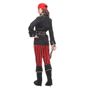 Costume de <span class=keywords><strong>pirate</strong></span> pour femme adulte, nouvelle arrivée <span class=keywords><strong>2024</strong></span>, fête d'Halloween, Caraïbes, CARR-033 - Product Image 5
