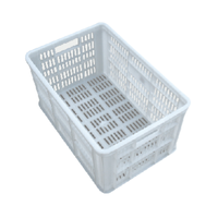 Caisse de rangement en plastique de petite taille 520*360*280mm et caisses en plastique recyclé