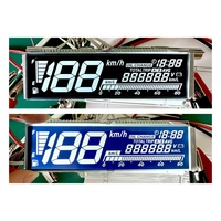 Écran LCD de compteur de vitesse de moto à bas prix de haute qualité personnalisé VA HTN TN STN Segment Scooter écran LCD pour odomètre