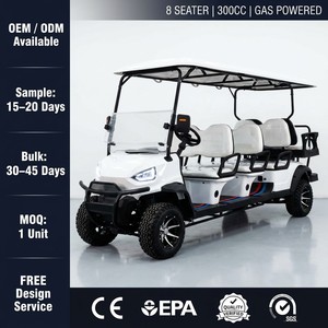 Véhicule de tourisme tout-terrain à essence 4 temps 300CC, 45 km/h, propulsion arrière, pneus tout-terrain, 7-8 places, pour hôtels, parcs, faible MOQ, OEM, ODM - Product Image 2