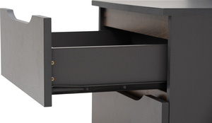 Contemporary Urban <b>Black</b> Colour MANDO <b>Side</b> <b>Table</b> for Sofa-<b>Side</b> Use and Professional Office Lounge Decorative Accent <b>Table</b> - Product Image 6