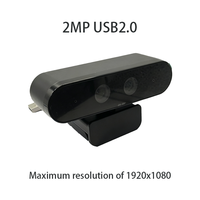 Module de caméra USB2.0 à double objectif 2MP 1080p OV2735 1080P 95 °   Caméra UVC DFOV avec étui pour la reconnaissance faciale et la vision robotique