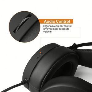 NUBWO N7 chơi game tai nghe PS4 Stereo Tai nghe có dây PC chơi Game tai nghe với tiếng ồn hủy bỏ Mic, Over Ear chơi game tai nghe - Product Image 2