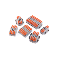 Terminal de Cableado Rápido y Conector de Cable Dividido SPL-2, Conexión de Cable, Dos Entradas, Dos Salidas, Cuatro Salidas, Conector de Alta Potencia