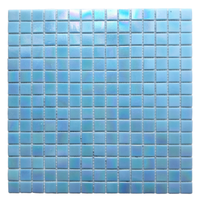 Mosaïque en verre carrée de 4 mm