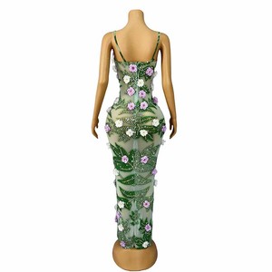 Dịch vụ thiết kế thời trang Novance Y4613 - Váy dự tiệc sinh nhật sang trọng, đính pha lê, mùa xuân 2025, dành cho nữ - Product Image 6