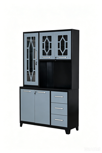 Muebles de Cocina Modernos y Ecológicos de Acero Inoxidable, Armarios de Almacenamiento y Despensas con Aparador para <span class=keywords><strong>Comedor</strong></span> - Product Image 2