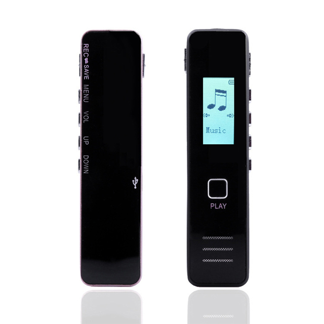 Digital Voice Recorder Audio Recorder With 3072Kbps HD Recording, Voice Activated Recorder for Lecture With MP3 Player PQ139