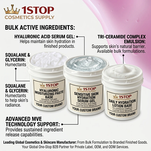 Label <strong>Hyaluronic</strong> <strong>Acid</strong> Hydrating Power Serum Vitamin C Brightening Face Serum <strong>Ampoule</strong> Factory Direct Cosmetic Supplier - Product Image 3