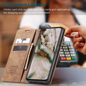 Étui portefeuille en cuir d'origine CaseMe pour Oneplus Nord Étui rabattable avec coque arrière en TPU pour <span class=keywords><strong>One</strong></span> <span class=keywords><strong>Plus</strong></span> Nord 7/8 <span class=keywords><strong>7T</strong></span>/8T 7/8 Pro - Product Image 2