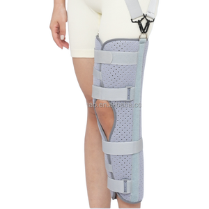 Orthèse orthopédique médicale de fixation de l'articulation du genou orthèse de soutien d'immobilisation de jambe réglable - Product Image 3