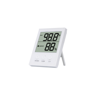 Pengukur Suhu dan Kelembapan Digital LCD Besar untuk Rumah dengan Pencatat Data Higrometer Dalam Ruangan C&F