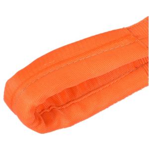 헤비 듀티 10T 고강도 폴리에스터 웨빙 슬링 두 개의 평면 눈 유럽 표준 EN1492-1:2000 준수 5:1 7:1 안전 - Product Image 4