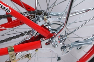 Vélo de ville à <span class=keywords><strong>bas</strong></span> prix rose fille <span class=keywords><strong>femme</strong></span> Mini <span class=keywords><strong>cadre</strong></span> en acier sûr avec panier aller au travail 24 pouces dame vélo - Product Image 3