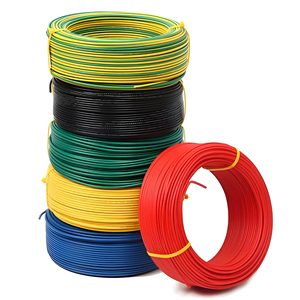 Câble Électrique en Cuivre de Haute Qualité BV BVR PVC 20 AWG 500V/300V pour <span class=keywords><strong>Chauffage</strong></span> Domestique et Utilisation Souterraine - Product Image 2