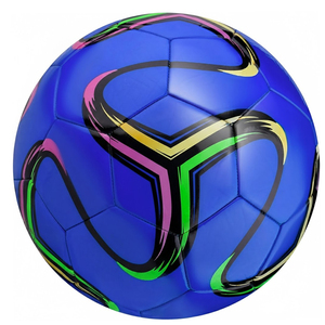 Ballon de football de dernière génération, couleurs unies personnalisées, nouvelle arrivée, design tendance, haute qualité, léger - Product Image 3