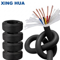 Kabel Listrik Fleksibel PVC Tahan Lama 300/500V Tegangan Rendah (encoder) Model TRVV untuk Sistem Rantai Tarik
