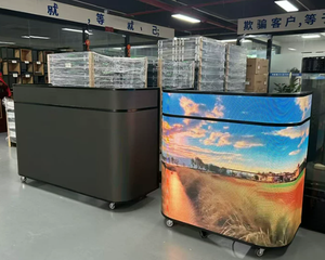 Mostrador LED Curvo para Lobby de Hotel, Barra LED con Pantalla Digital, Mesa de Bar con Pantalla LED para Resort, Bar, Música en Vivo, Conciertos y Eventos - Product Image 2
