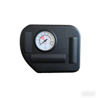 Gonfleur de pneus portable sans fil avec manomètre analogique, pompe à air rechargeable pour voiture, moto, vélo, utilisation en bord de route