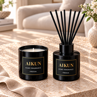 AIKUN Solution Complète Personnalisée de Luxe pour Diffuseurs à Bâtonnets en Fibre avec Marque Privée pour Achat de Cadeaux