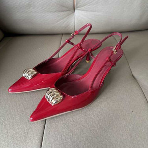 New Arrival Women's Pointed-<b>toe</b> Stiletto <b>Heel</b> Backless Sandals, One-strap <b>Closed</b>-<b>toe</b> Style, Versatile & High-heeled - Product Image 3