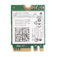 Tarjeta de red inalámbrica de doble banda 3165NGW Intel 3165AC 433Mbps 2.4G/5Ghz BT4.2 M.2 NGFF 802.11ac Adaptador WiFi Wlan