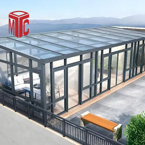 <span class=keywords><strong>Kit</strong></span> de véranda préfabriqué de vente directe d'usine avec verre stratifié trempé et véranda en aluminium - Product Image 3