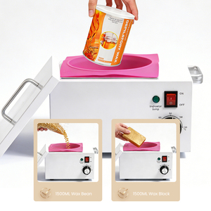 <span class=keywords><strong>Chauffe</strong></span>-<span class=keywords><strong>cire</strong></span> électrique professionnel à <span class=keywords><strong>pot</strong></span> unique grande capacité 1,5 L pour épilation - Product Image 4
