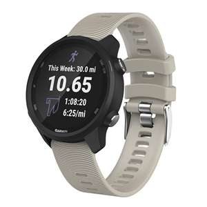 <span class=keywords><strong>Correa</strong></span> de 20mm para Garmin Forerunner 245/645 <span class=keywords><strong>Vivoactive</strong></span> <span class=keywords><strong>3</strong></span> <span class=keywords><strong>correa</strong></span> de silicona suave para Samsung Galaxy Watch 6 5 4 <span class=keywords><strong>correa</strong></span> de reloj deportivo - Product Image 4