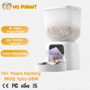 Nouveauté Distributeur automatique de nourriture pour animaux de compagnie silencieux avec minuterie intelligente 5L Distributeur de nourriture pour chats et chiens Détection automatique de la consommation Distributeur de nourriture pour animaux de compagnie pour chien et chat - Product Image 1