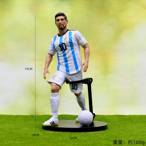 Figuras de Acción Deportivas de 19 cm, Juguete Modelo de PVC, Estrellas del Fútbol Ronaldo, Yamal, Mbappé, para Coleccionables de <span class=keywords><strong>Messi</strong></span> - Product Image 6