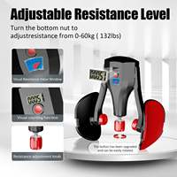 Appareil d'entraînement multifonctionnel pour les cuisses, avec résistance réglable de 132 lb, pince pour les jambes, pour les muscles internes et le plancher pelvien (Kegel)
