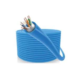 SHFO-INC CAT5E 305M Box Outdoor Twisted Pair Ethernet Cable UTP PVC 23AWG Outdoor Coil LAN Cable