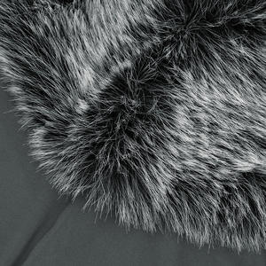 Comeluckin Tuta Intera Sexy con Colletto in Pelliccia, Maniche Lunghe, Scollo a V, Aderente per Feste Invernali - Product Image 5