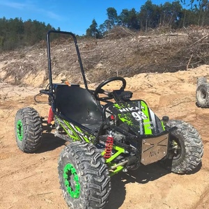 EGS 1000 W 48 V 20 Ah Kart Électrique <span class=keywords><strong>Buggy</strong></span> pour Enfants Adultes Frein à Disque Transmission par Arbre Double Suspension à Bras Triangulaire Pneus Tout-Terrain 40 km - Product Image 1