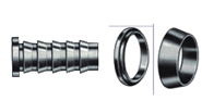 Raccordi a Compressione Forgiati Lucidati in Acciaio Inox 316/304, Ferrule per Tubi NPT OD, Connessione Maschio per Liquidi/Gas FD-LOK ASTM - Product Image 2