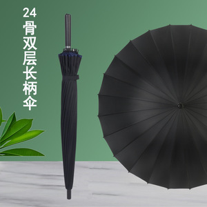 Paraguas de Golf de 24 Varillas con Apertura Automática, Estructura de Aleación de Nylon, Diseño Minimalista para Uso Profesional - Product Image 2