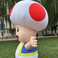 Promotion : Costume de personnage gonflable de dessin animé sur mesure pour décoration de fête en extérieur, résistant à l'eau, en tissu Oxford