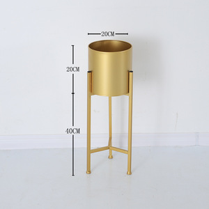 Présentoirs en fer forgé pour Pot de fleurs, étagères métalliques, support pour jardin, maison, extérieur et intérieur, 1 pièce - Product Image 6