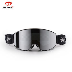 Jiepolly Lunettes de ski anti-buée et anti-poussière cylindriques pour snowboard, lunettes d'hiver, lunettes de soleil de sport - Product Image 1