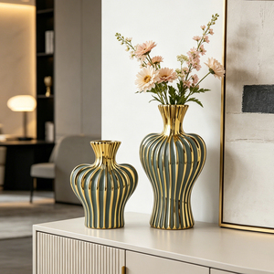 Vaso in Ceramica Bianca Minimalista <span class=keywords><strong>Moderno</strong></span>, Accessori Decorativi per Casa, <span class=keywords><strong>Soggiorno</strong></span>, Sala da Pranzo, Ufficio, Scrivania - Product Image 3