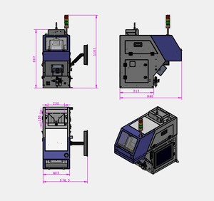آلة عد وتعبئة البذور الأوتوماتيكية بالكامل للخضروات وبذور عباد الشمس والذرة والأرز - Product Image 3