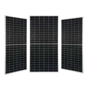 Painéis solares de uso doméstico 400 W a 700 W Painel solar monocristalino de meia célula 500 W Eficiência Fornecedor direto